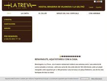 Tablet Screenshot of latrevahostal.com